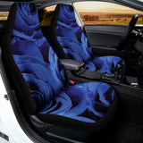 Royal Blue Rose Print Universal Fit Car Seat Covers 102422