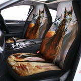 Running Horses Painting Print Universal Fit Car Seat Covers 102422