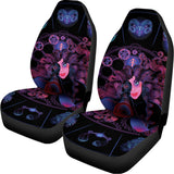 Sagittarius And Astrological Signs Print Universal Fit Car Seat Covers 102422
