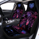 Sagittarius And Astrological Signs Print Universal Fit Car Seat Covers 102422