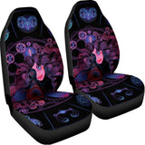 Sagittarius And Astrological Signs Print Universal Fit Car Seat Covers 102422