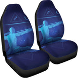Sagittarius Horoscope Sign Print Universal Fit Car Seat Covers 102422