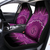 Sahasrara Chakra Mandala Print Universal Fit Car Seat Covers 102422