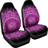 Sahasrara Chakra Mandala Print Universal Fit Car Seat Covers 102422