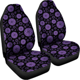 Sahasrara Chakra Pattern Print Universal Fit Car Seat Covers 102422