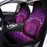 Sahasrara Chakra Spiritual Print Universal Fit Car Seat Covers 102422