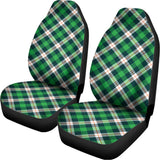 Saint Patrick's Day Irish Tartan Print Universal Fit Car Seat Covers 102422