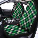 Saint Patrick's Day Irish Tartan Print Universal Fit Car Seat Covers 102422