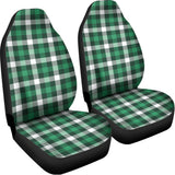 Saint Patrick's Day Stewart Plaid Print Universal Fit Car Seat Covers 102422
