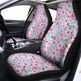 Sakura Cherry Blossom Pattern Print Universal Fit Car Seat Covers 102422