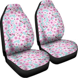 Sakura Cherry Blossom Pattern Print Universal Fit Car Seat Covers 102422
