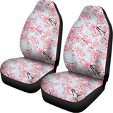 Sakura Flower Cherry Blossom Print Universal Fit Car Seat Covers 102422
