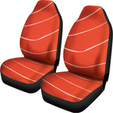 Salmon Artwork Print Universal Fit Car Seat Covers 102422