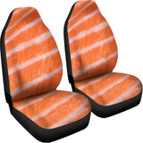 Salmon Fillet Print Universal Fit Car Seat Covers 102422