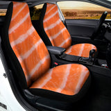 Salmon Fillet Print Universal Fit Car Seat Covers 102422