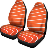Salmon Print Universal Fit Car Seat Covers 102422