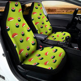 Salmon Sushi And Rolls Pattern Print Universal Fit Car Seat Covers 102422
