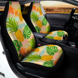 Sand Beach Pineapple Pattern Print Universal Fit Car Seat Covers 102422
