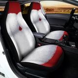 Santa Claus Beard Print Universal Fit Car Seat Covers 102422