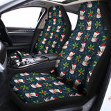 Santa Snowman Pattern Print Universal Fit Car Seat Covers 102422