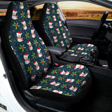 Santa Snowman Pattern Print Universal Fit Car Seat Covers 102422
