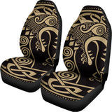 Scandinavian Viking Dragon Print Universal Fit Car Seat Covers 102422
