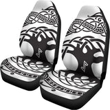 Scandinavian Yggdrasil Print Universal Fit Car Seat Covers 102422