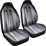 Scary Ghost 3D Print Universal Fit Car Seat Covers 102422