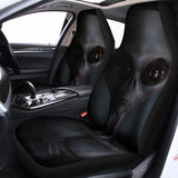Scary Grey Alien 3D Print Universal Fit Car Seat Covers 102422