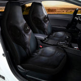 Scary Grey Alien 3D Print Universal Fit Car Seat Covers 102422