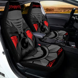 Scary Joker Card Print Universal Fit Car Seat Covers 102422