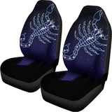 Scorpio Constellation Print Universal Fit Car Seat Covers 102422