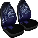 Scorpio Constellation Print Universal Fit Car Seat Covers 102422