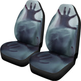 Screaming Horror Ghost 3D Print Universal Fit Car Seat Covers 102422