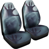 Screaming Horror Ghost 3D Print Universal Fit Car Seat Covers 102422