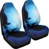 Sea Turtle Family Underwater Print Universal Fit Car Seat Covers 102422