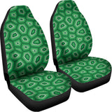 Sea Turtle Shell Pattern Print Universal Fit Car Seat Covers 102422