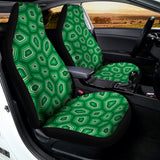 Sea Turtle Shell Pattern Print Universal Fit Car Seat Covers 102422