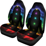 Seven Chakras Aura Print Universal Fit Car Seat Covers 102422