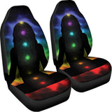 Seven Chakras Aura Print Universal Fit Car Seat Covers 102422