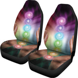Seven Chakras Energy Print Universal Fit Car Seat Covers 102422