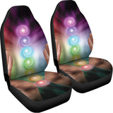 Seven Chakras Energy Print Universal Fit Car Seat Covers 102422