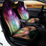Seven Chakras Energy Print Universal Fit Car Seat Covers 102422