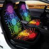 Seven Chakras Flower Of Life Print Universal Fit Car Seat Covers 102422