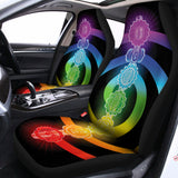 Seven Chakras Rainbow Of Life Print Universal Fit Car Seat Covers 102422