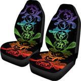 Seven Spiritual Chakras Print Universal Fit Car Seat Covers 102422