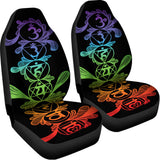 Seven Spiritual Chakras Print Universal Fit Car Seat Covers 102422