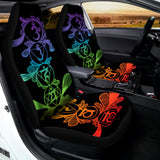 Seven Spiritual Chakras Print Universal Fit Car Seat Covers 102422