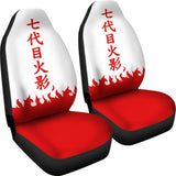 Seventh Hokage Universal Fit Car Seat Covers 102422
