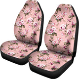 Shabby Chic Vintage Floral Print Universal Fit Car Seat Covers 102422